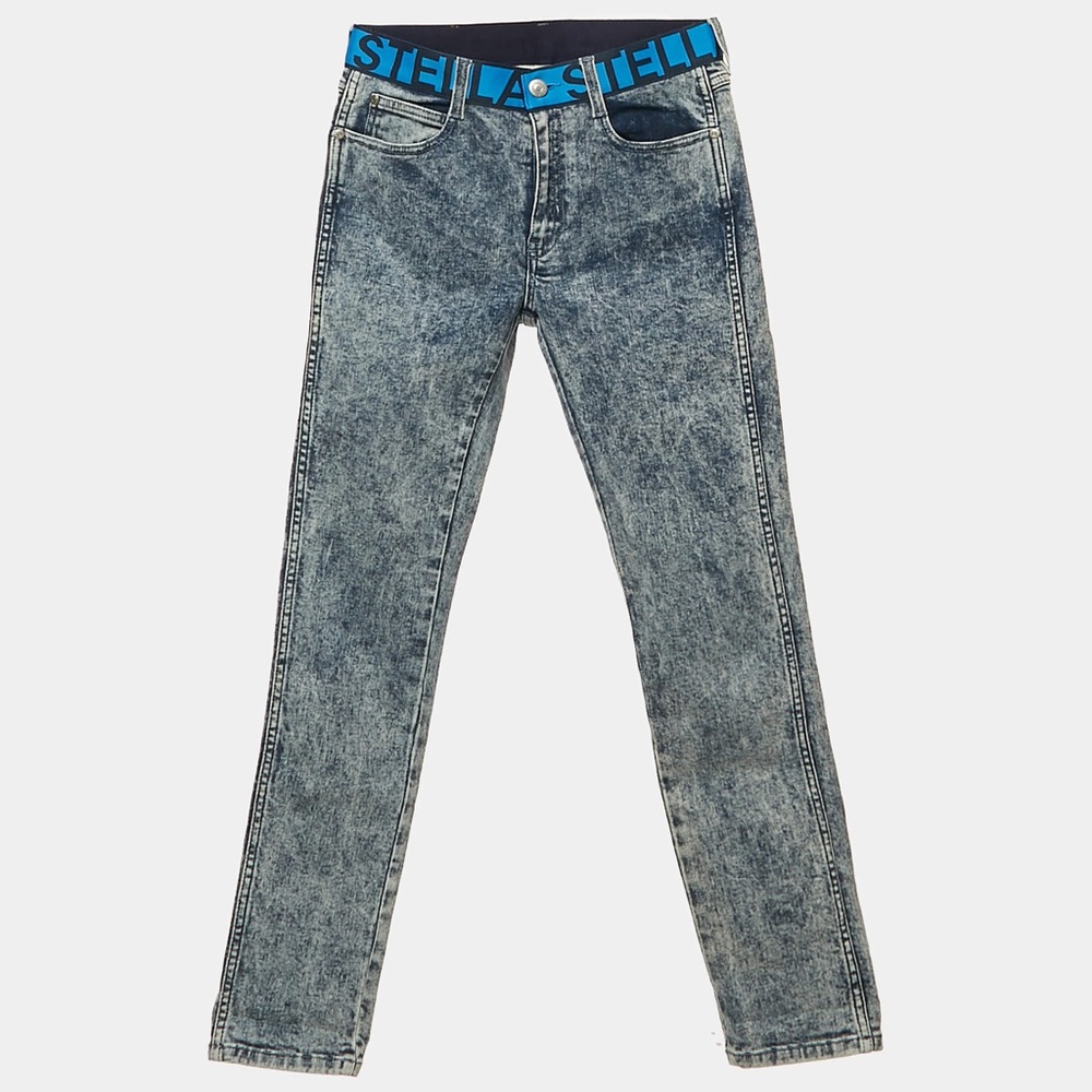 Stella McCartney, Blue Acid Wash Jeans